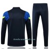 Sudadera De Entrenamiento Trajes Tottenham Hotspur Cremallera De Cuarto 2021/22 Azul Azul - Hombre